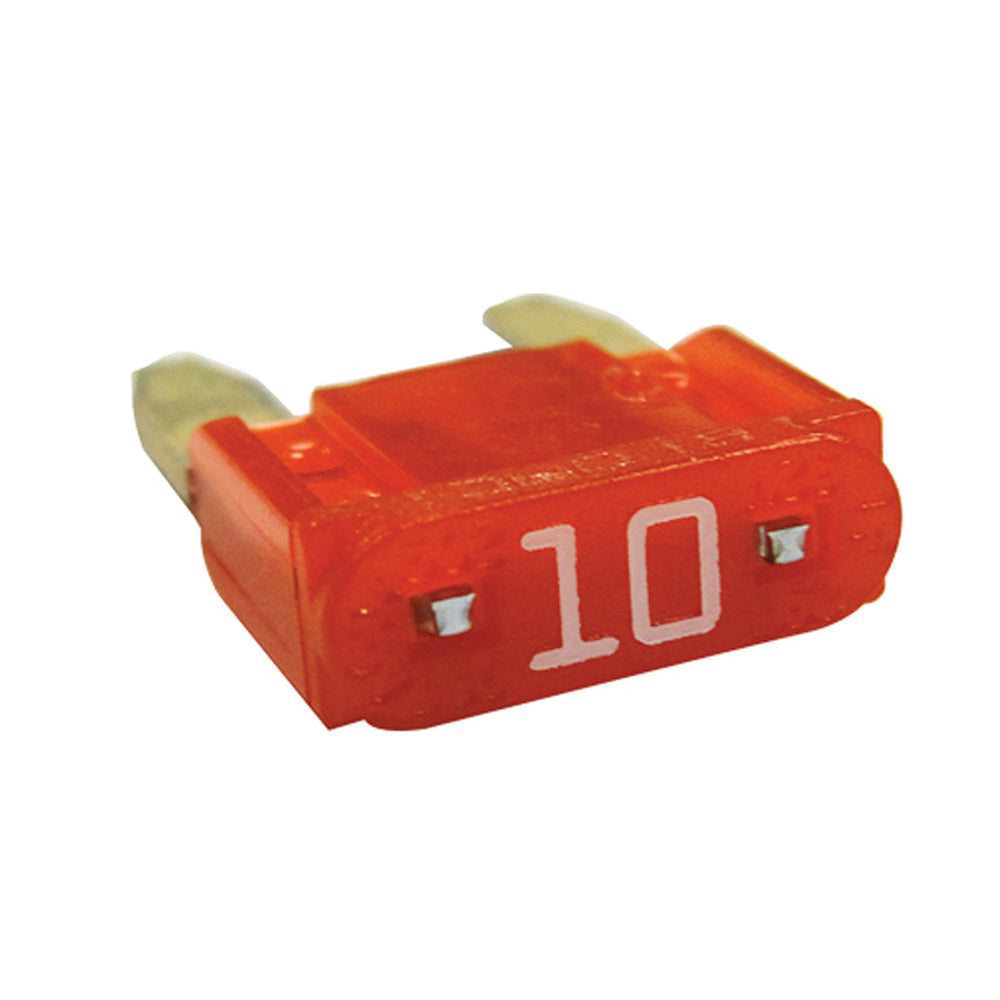 ATM Mini Fuse Automotive Fuses AMP Rating: 10 Amp Color: Red
