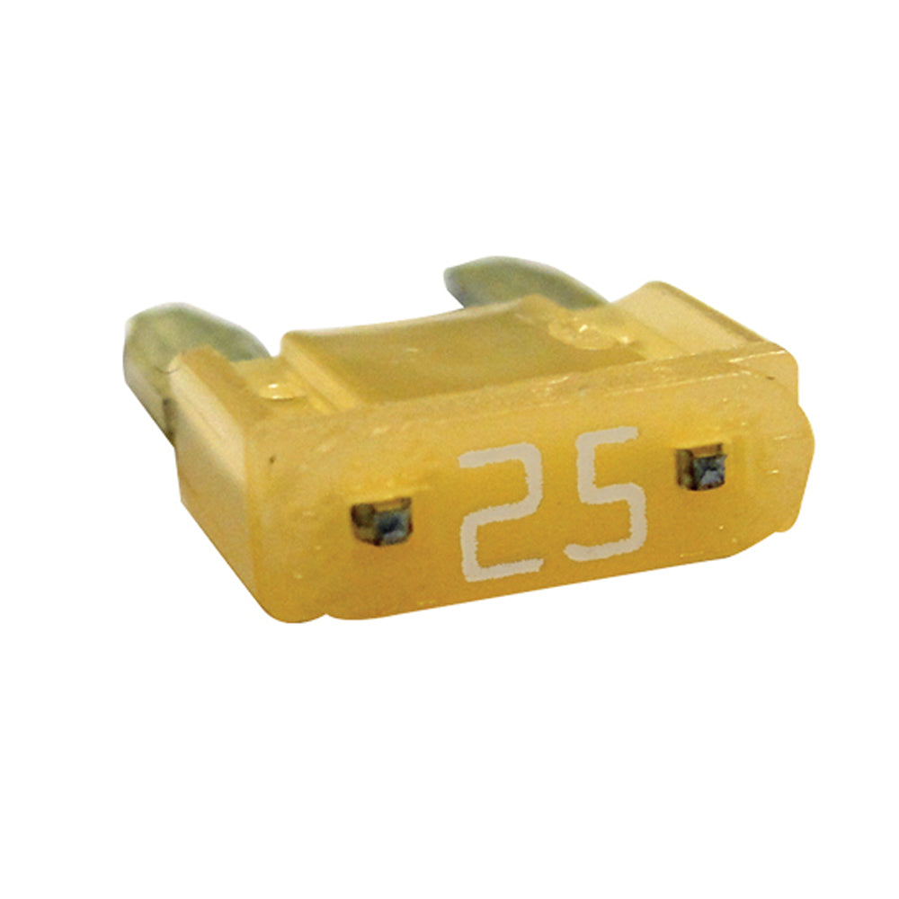 ATM Mini Fuse Automotive Fuses AMP Rating: 25 Amp Color: Nude