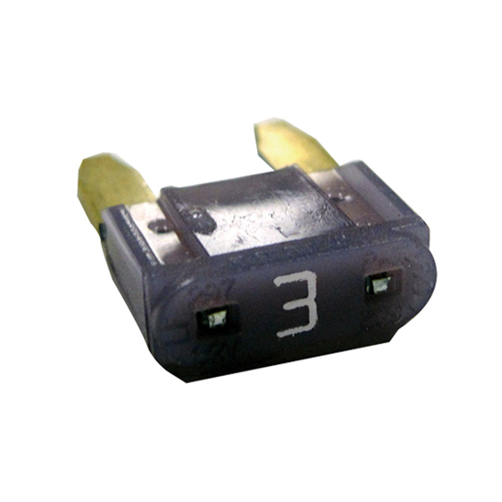 ATM Mini Fuse Automotive Fuses AMP Rating: 3 Amp Color: Purple