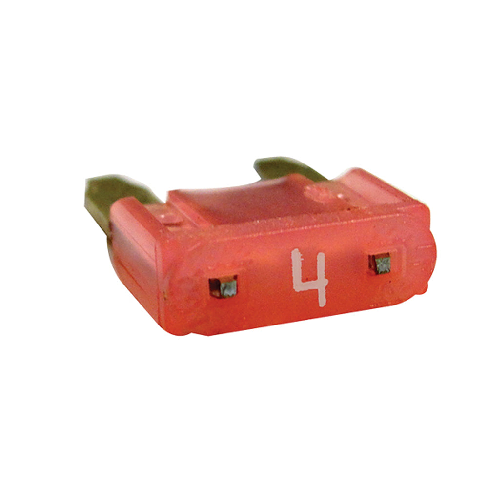 ATM Mini Fuse Automotive Fuses AMP Rating: 4 Amp Color: Pink