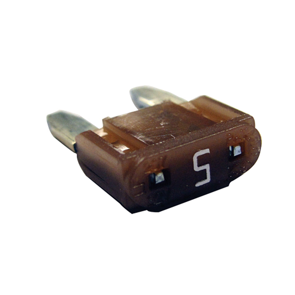 ATM Mini Fuse Automotive Fuses AMP Rating: 5 Amp Color: Brown