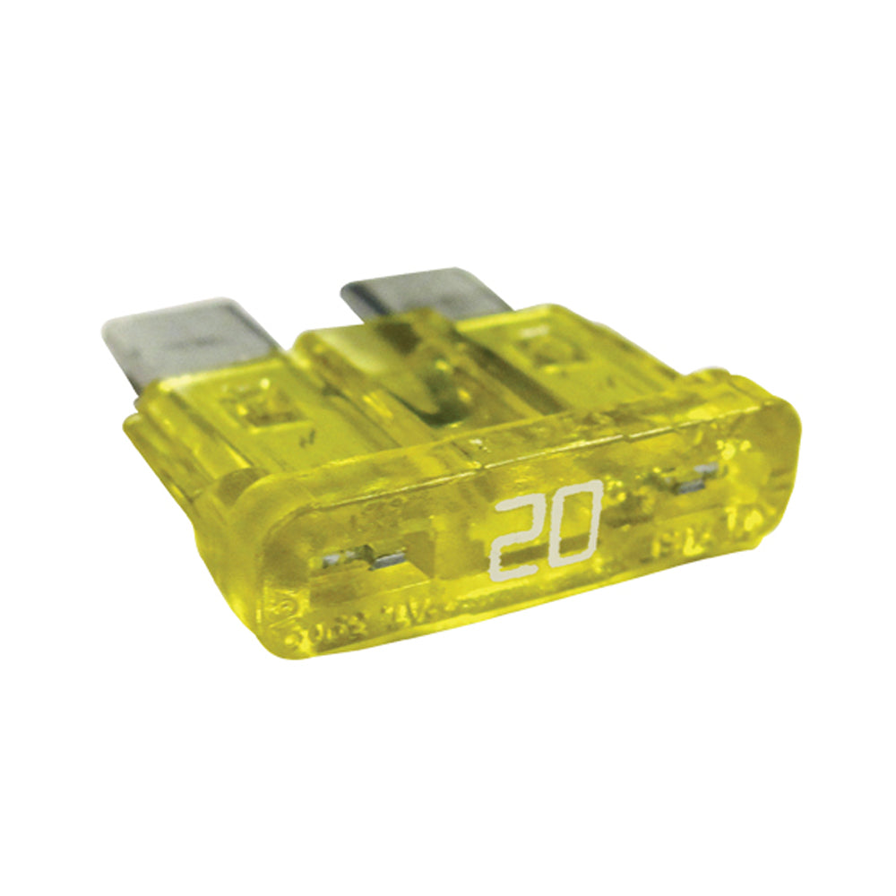 ATO Blade Fuse Automotive Fuses AMP Rating: 20 Amp Color: Yellow