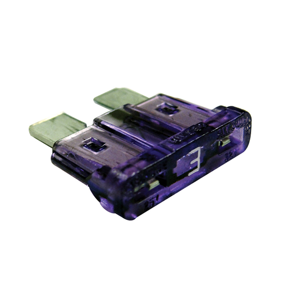 ATO Blade Fuse Automotive Fuses AMP Rating: 3 Amp Color: Purple