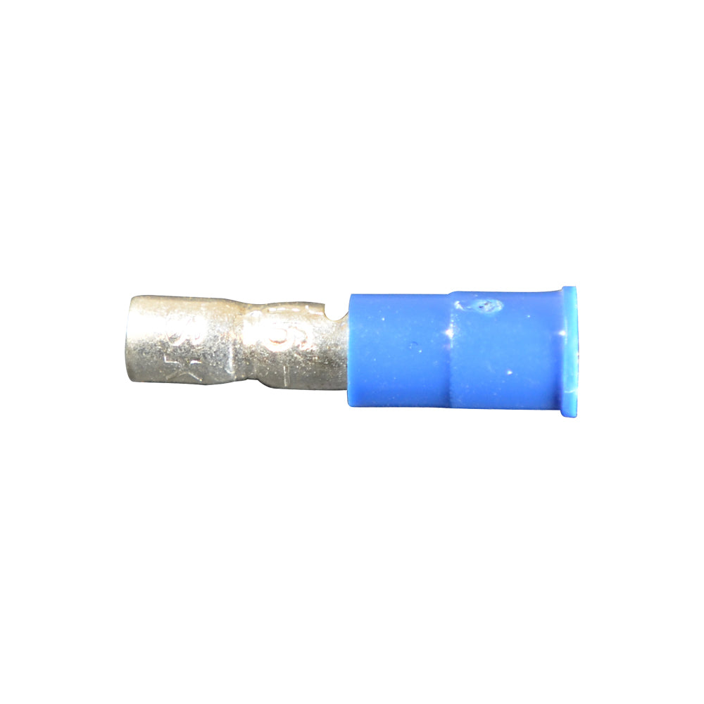 Vinyl Insulated Bullet Connectors Color: Blue Wire Size: 16-14