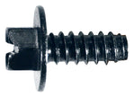 License Plage screw Black O.D. washer Head Slotted 5/8