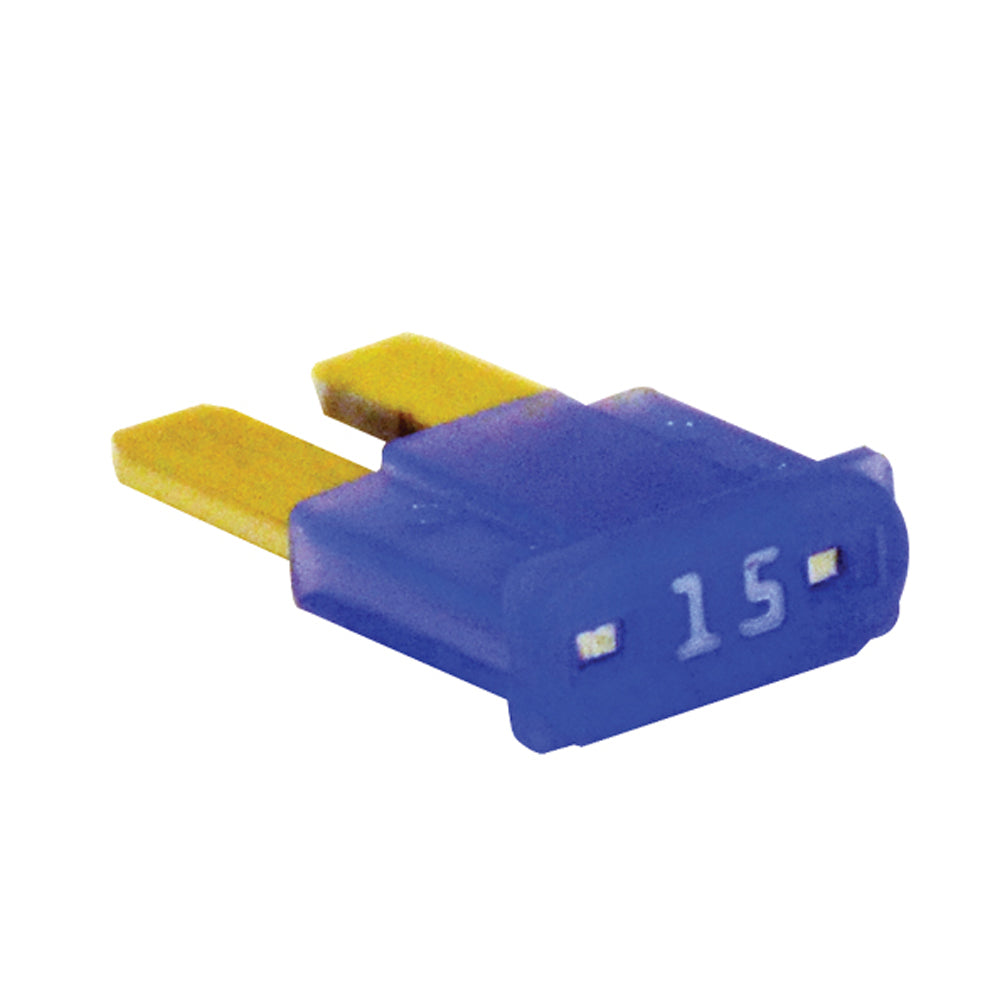 Micro2 Blade Automotive Fuses AMP Rating: 15 Amp Color: Blue