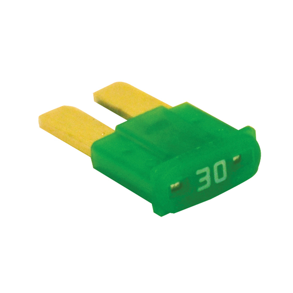 Micro2 Blade Automotive Fuses AMP Rating: 30 Amp Color: Green