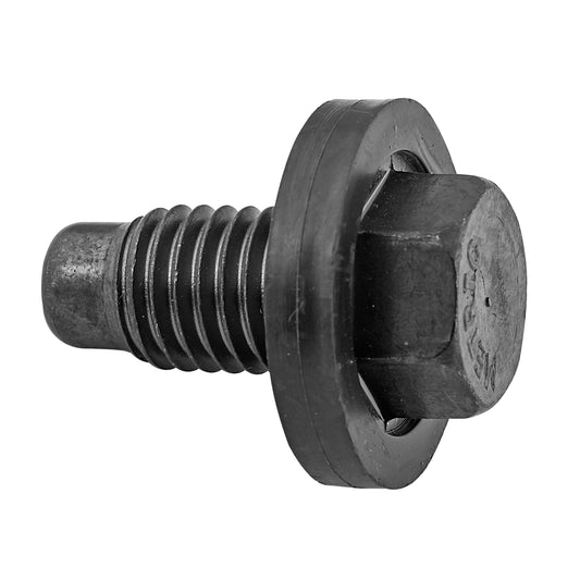 DP-059-B M12x1.75 molded gasket oil drain plug, 15mm hex — additional view 1