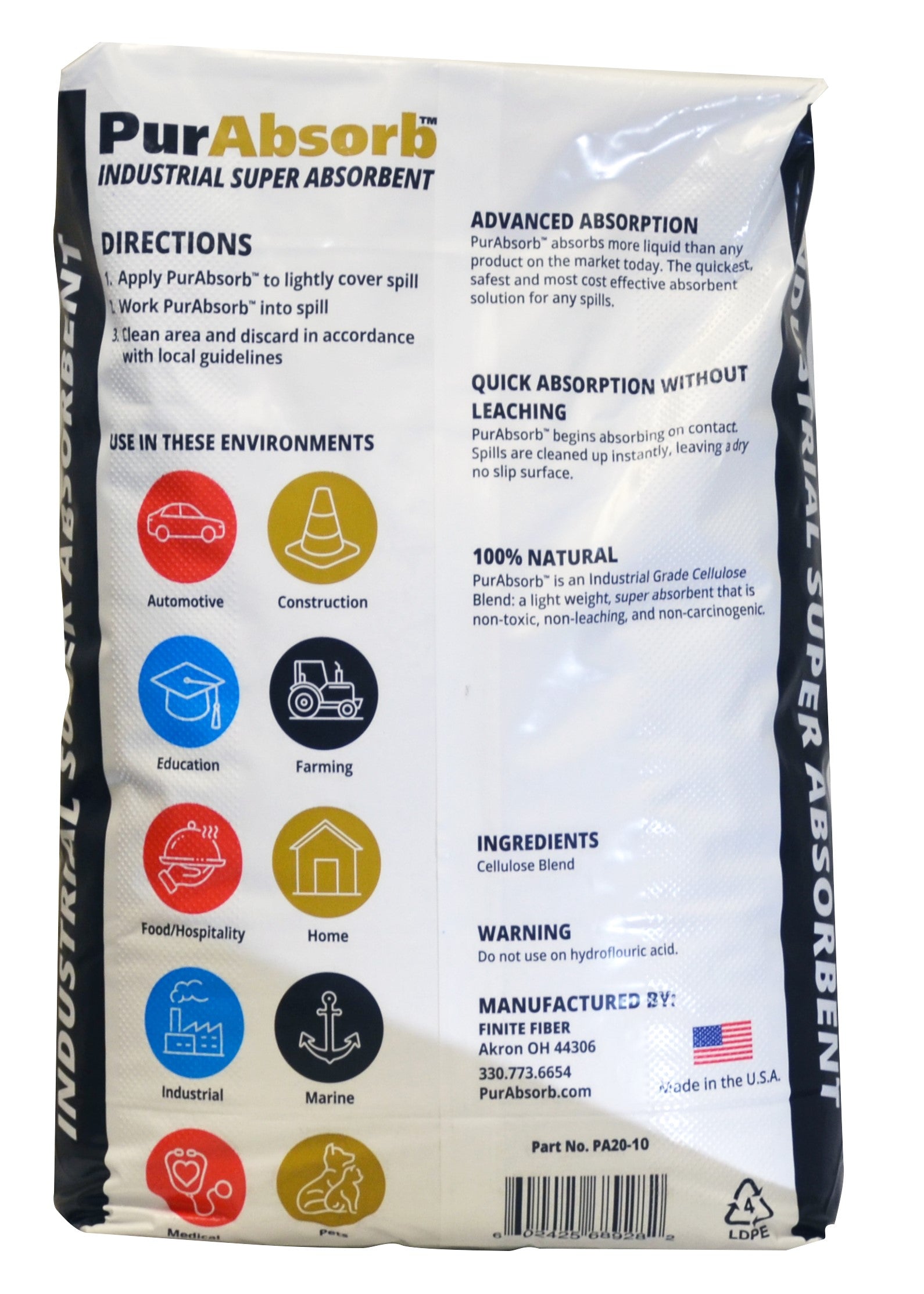 PurAbsorb Industrial Super Absorbent