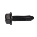 Indented Hex Flange Head CA Point Metric Type CA Body Bolt | Black | Screw Size: 8-1.25 x 30mm  | Head Size: 13mm | OD Washer: 17mm  | OEM # GM: 11500971, 11504492, 11515619