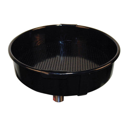 25 Gal. Heavy-Duty Self-Evacuating Oil Drain Replacement Part | 16" Steel Centred Funnel w/Screen