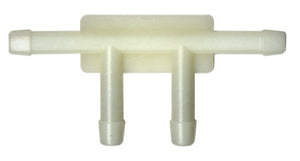 Four-Way Tee Vacuum - Connectors Tube: 3/16