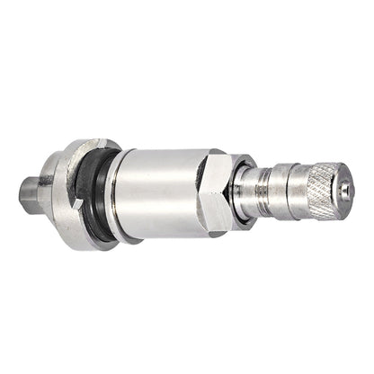JohnDow 6-203 chrome metal TPMS valve with T10 screw for DVT-PRO sensor