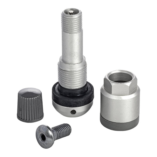 OEM TPMS Valve Kit | Style: TRW Short Valve Stem | Fits: Acura, Honda, Hyundai, Kia | OEM / Cross-Ref: 1096K, 20036