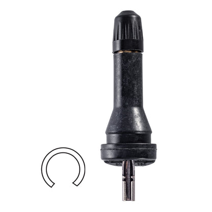 JohnDow 6-208 OE TPMS replacement valve — Conti-VDO rubber snap-in