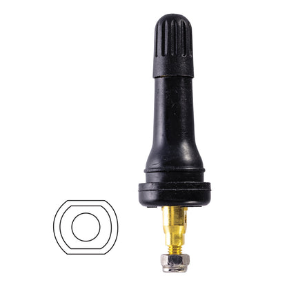 JohnDow 6-209 OE TPMS replacement valve — rubber snap-in