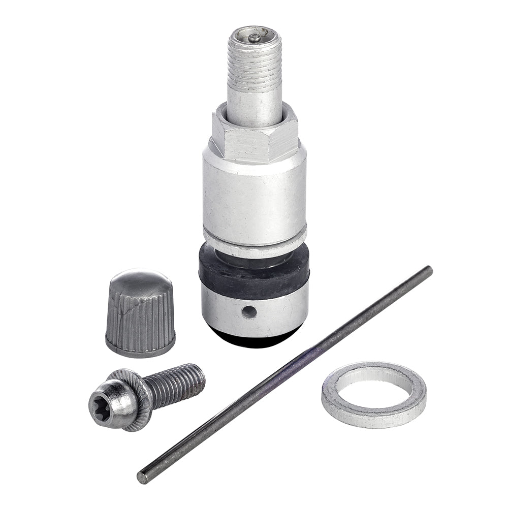OEM TPMS Valve Replacement Length: 49mm Color: Black