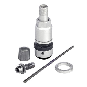 OEM TPMS Valve Replacement Length: 49mm Color: Black