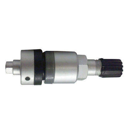 JohnDow 6-225 brushed-aluminum TPMS valve with T10 screw for DVT-PRO sensor