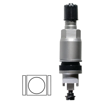 JohnDow 6-270 OE TPMS replacement valve — metal clamp-in valve