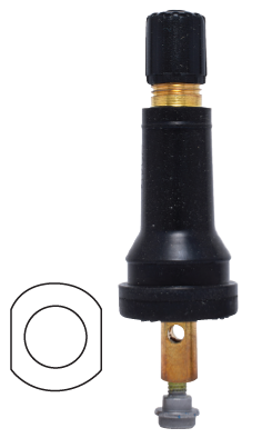 OEM TPMS Valve Kit | Style: Rubber Valve | Fits: Toyota | OEM / Cross-Ref: VS15 | New Rubber Toyota Valve