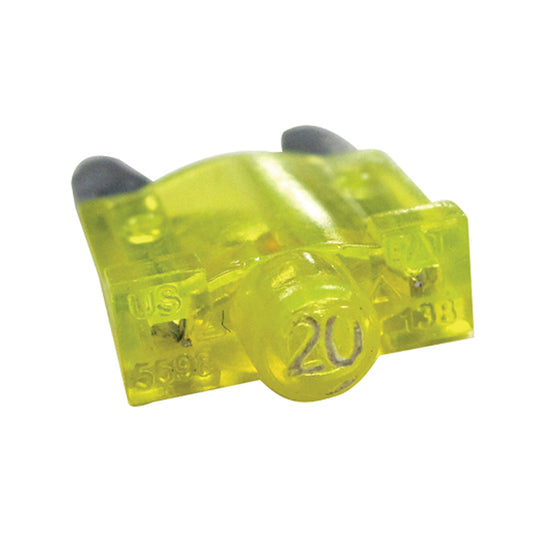 20 AMP ATM MINI "GLO" Automotive Fuse | Color: Yellow