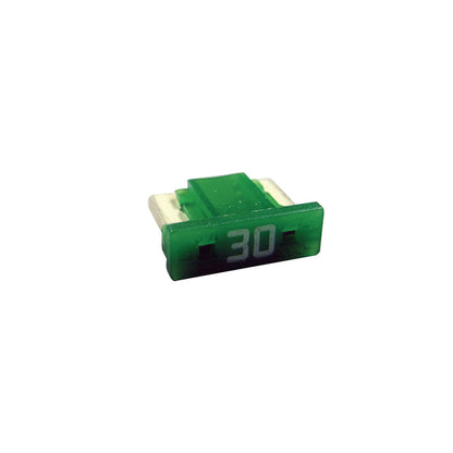 30 AMP LOW PROFILE ATM MINI Automotive Fuse | Color: Green