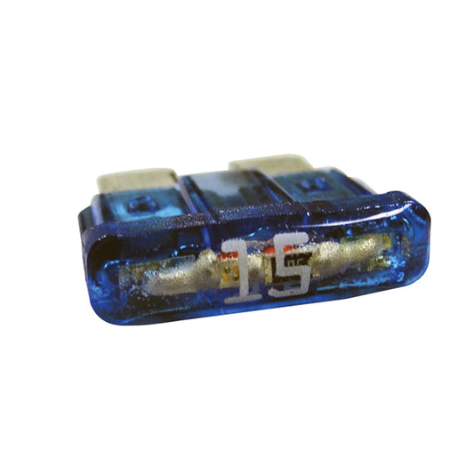 15 AMP ATO "GLO" Automotive Fuse | Color: Blue