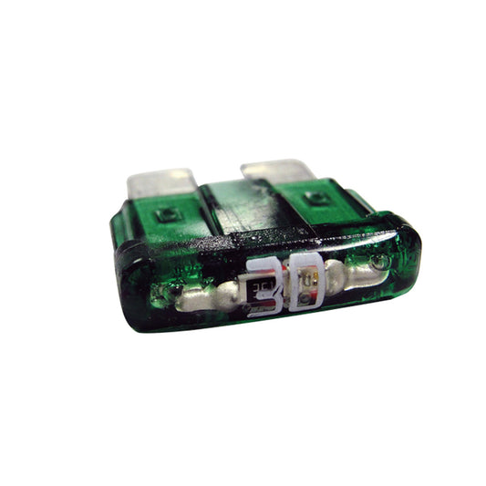 30 AMP ATO "GLO" Automotive Fuse | Color: Green