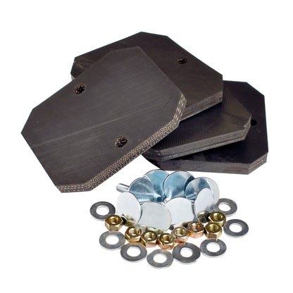 Rubber Pad CL-10 Oct. Heavy Duty (set of 4)