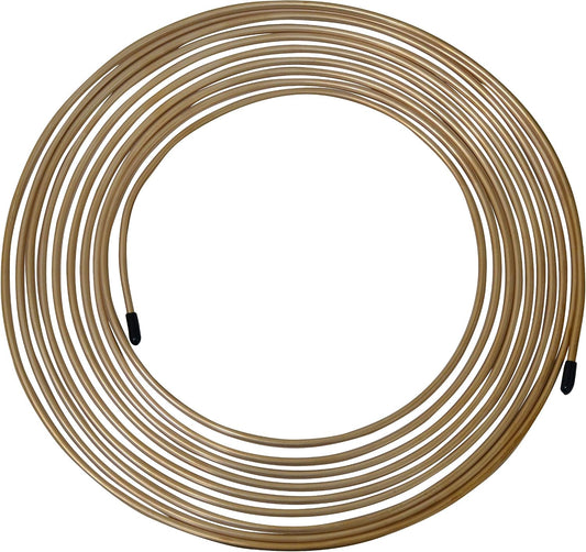 JohnDow 3/16 in copper-nickel brake line coil — detail (BLK-316)