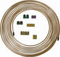 JohnDow Dynamic Brake Line Repair Kit — 25 ft of 3/16 in copper-nickel brake line with 16 fittings (BLK-316)