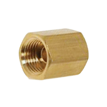 Brass Union | Tube: 3/8" | Thread: 5/8"-18 Inverted Flare