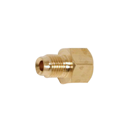 Brass Standard to Dual Master Cylinder Adapter | Tube: 1/4" | Female: 7/16"-24 Inverted Flare