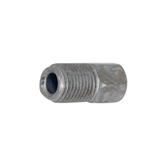 Steel Metric Tube Nut | Tube: 3/16" | Clear Zinc Blue | Thread: M10x1.0 Inverted Flare Long | Hex: 11mm