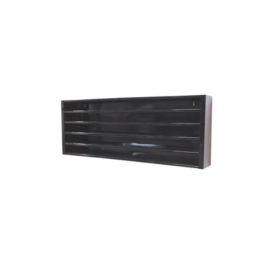 Boxed Wall Storage Solution Cabinet | Material: Heavy Duty Steel | Finish: Powder Coated Black | Style: Dynamic Service Parts - Boxed Program | Size: 20"W x 40"H x 5"D | Holds: 80 Boxes