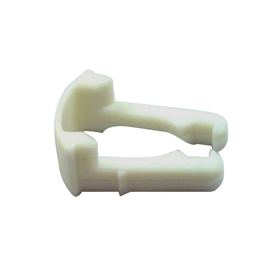 Steel & Nylon Quick Connector Fuel Line Retainer Clips | Style: Ford (White) | Thread Size: 5/16"