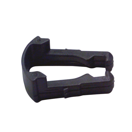 Steel & Nylon Quick Connector Fuel Line Retainer Clips | Style: Ford (Black) | Thread Size: 3/8"