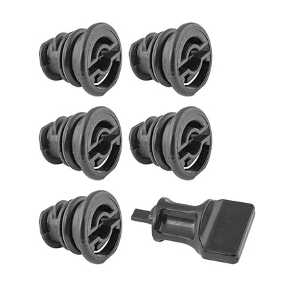 Audi/VW Plastic Oil Drain Plug Kit | Includes: 5 x DP090-B, 1 x DPT090-B