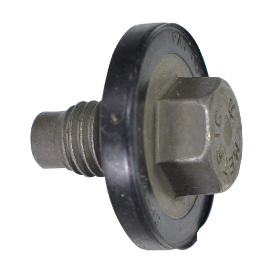 Hex Molded Gasket Oil Drain Plug | Style: Pilot Point | Thread Size: M10x1.50 | Hex: 13mm