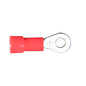 Vinyl Insulated Terminal Rings | Wire Size: 22–18 AWG | Color: Red
