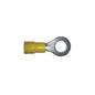 Vinyl Insulated Terminal Rings | Wire Size: 12–10 AWG | Color: Yellow