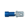 Vinyl Insulated Terminal Quick Disconnect | Male | Wire Size: 16-14 | Stud Size .250 x .032