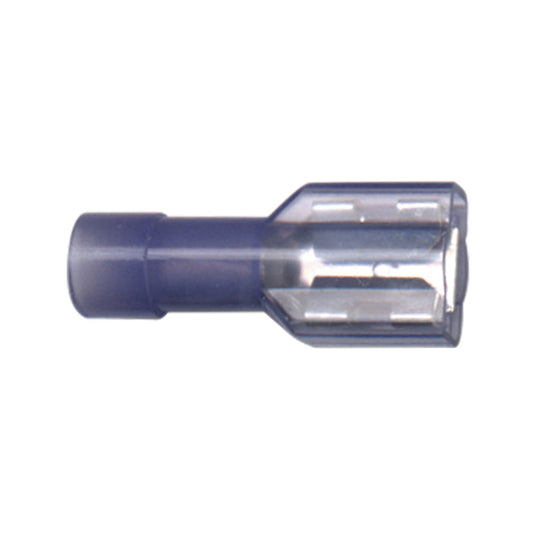Nylon Fully Insulated Terminal Quick Disconnect | Wire Size: 16–14 AWG | Stud Size: 0.250 × 0.032 | Color: Purple