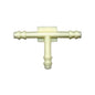 Tee Vacuum Connectors | Tube IDs: A: 1/8" | B: 1/8"