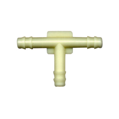 Tee Vacuum Connectors | Tube IDs: A: 3/16" | B: 3/16"