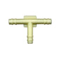 Tee Vacuum Connectors | Tube IDs: A: 3/16" | B: 3/16"