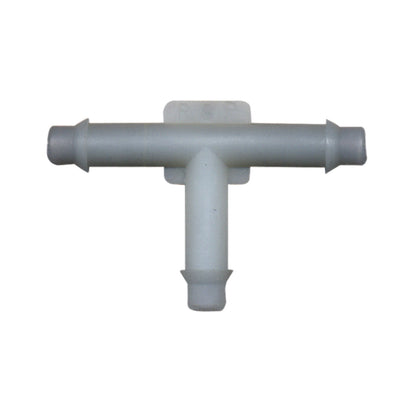 Tee Vacuum Connectors | Tube IDs: A: 1/4" | B: 1/4"