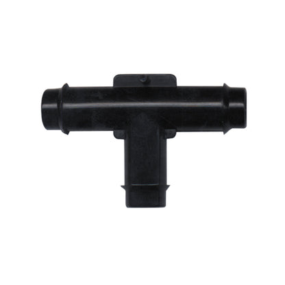 Tee Vacuum Connectors | Tube IDs: A: 3/8", B: 3/8", C: 3/8" | Qty: Box of 10