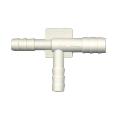 Tee Vacuum Connectors | Tube IDs: A: 3/16" | B: 3/16"